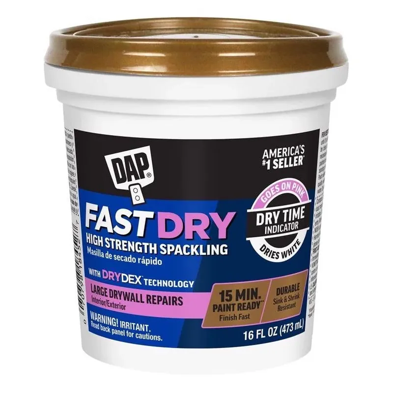 DAP Fast‑Dry Spackling Paste – 16 oz Off‑White