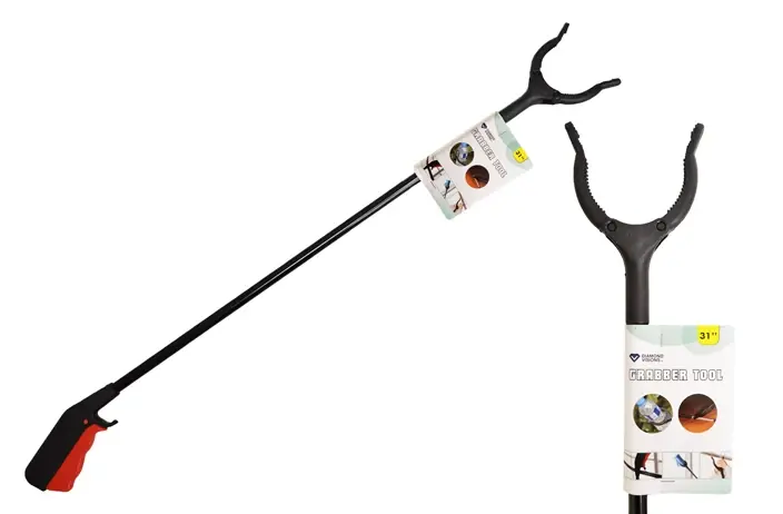 31 Inch Grabber Tool With Metal Shaft For Easy Reaching