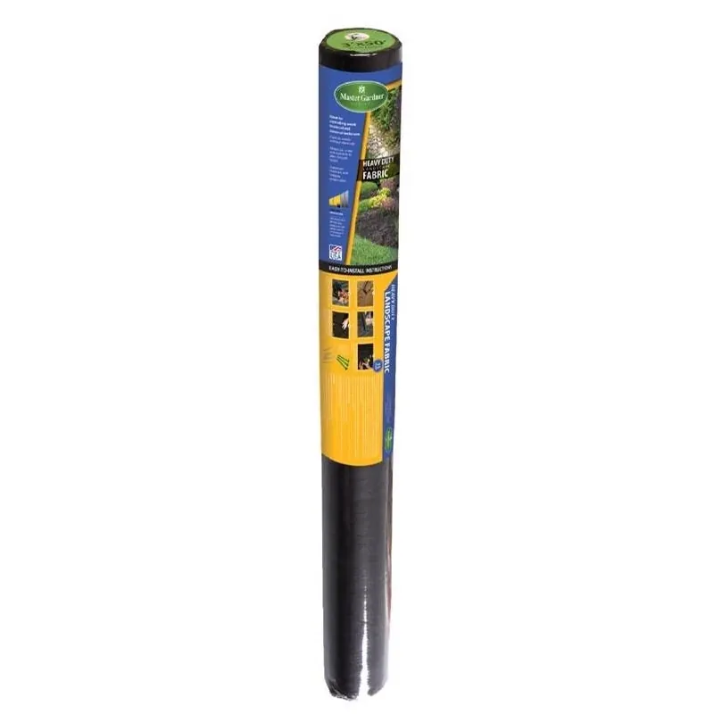 Master Gardner 3‑ft X 50‑ft Landscape Fabric Roll – Premium Garden Weed Barrier