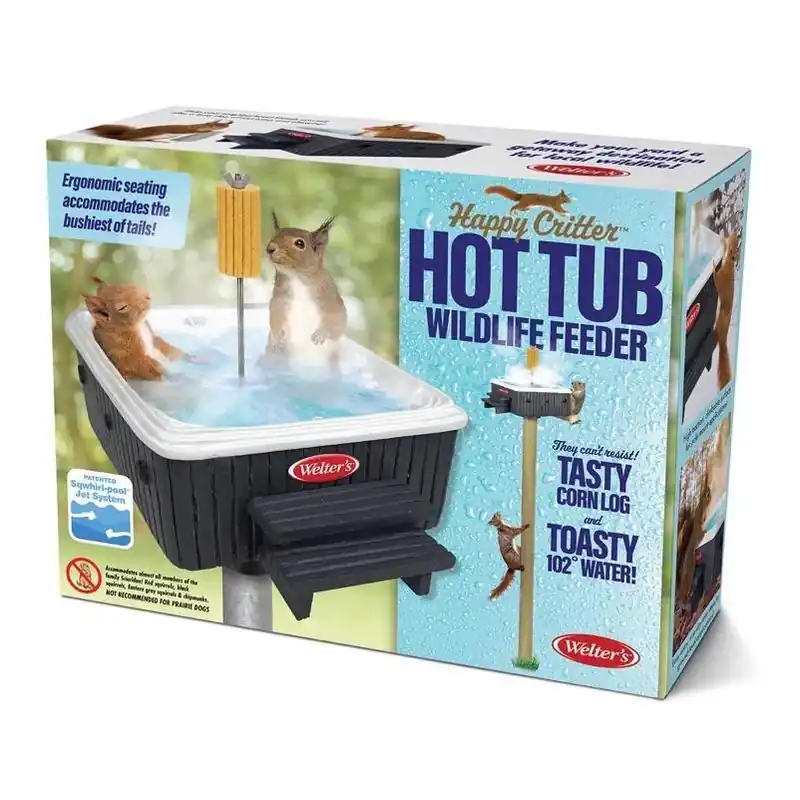 Prank-O Squirrel Hot Tub Paper Gift Box – Medium Prank Surprise