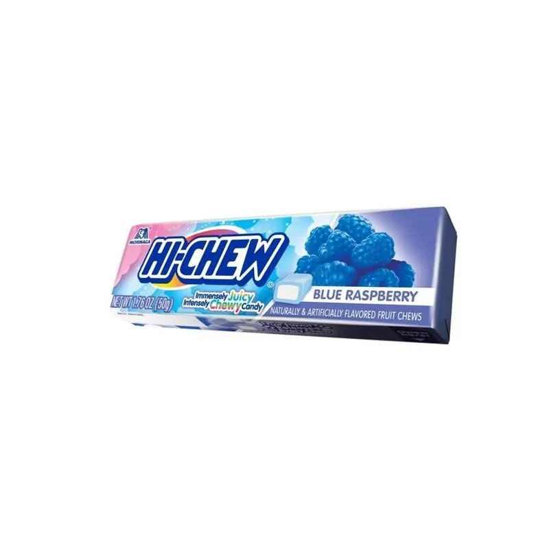 Hi-Chew Blue Raspberry Chewy Candy – 1.76 oz Fruit Snack