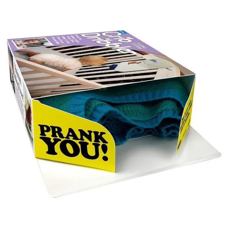 Prank-O Crib Dribbler – Hilarious Paper Gift Box For Gag Gifts