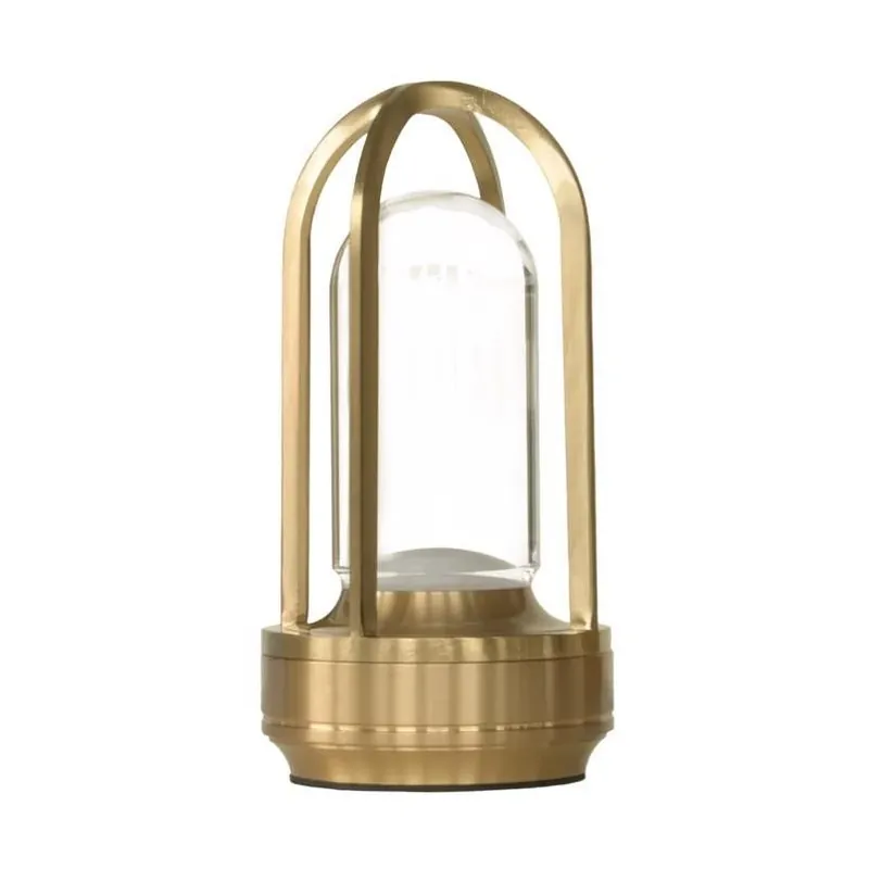Bristol 7‑inch Gold USB Table Lamp – Modern Adjustable Desk Light