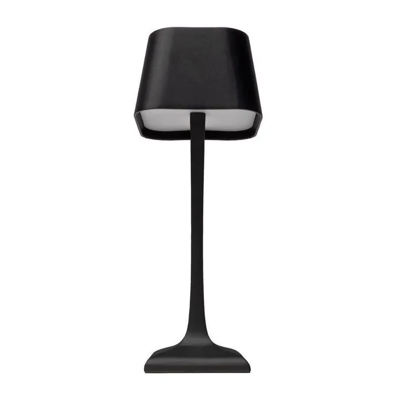 Matte Black 10.2" Modern USB Table Lamp – Belair