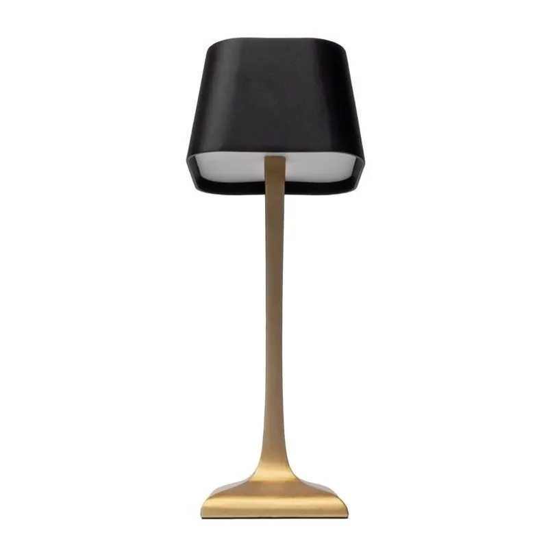 Belair Brushed Bronze USB Table Lamp – 10.2‑in Adjustable Desk Light