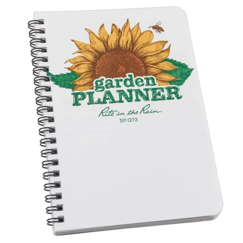 Rite In The Rain Garden Planner Notebook – 4.6" X 7" Unruled Spiral