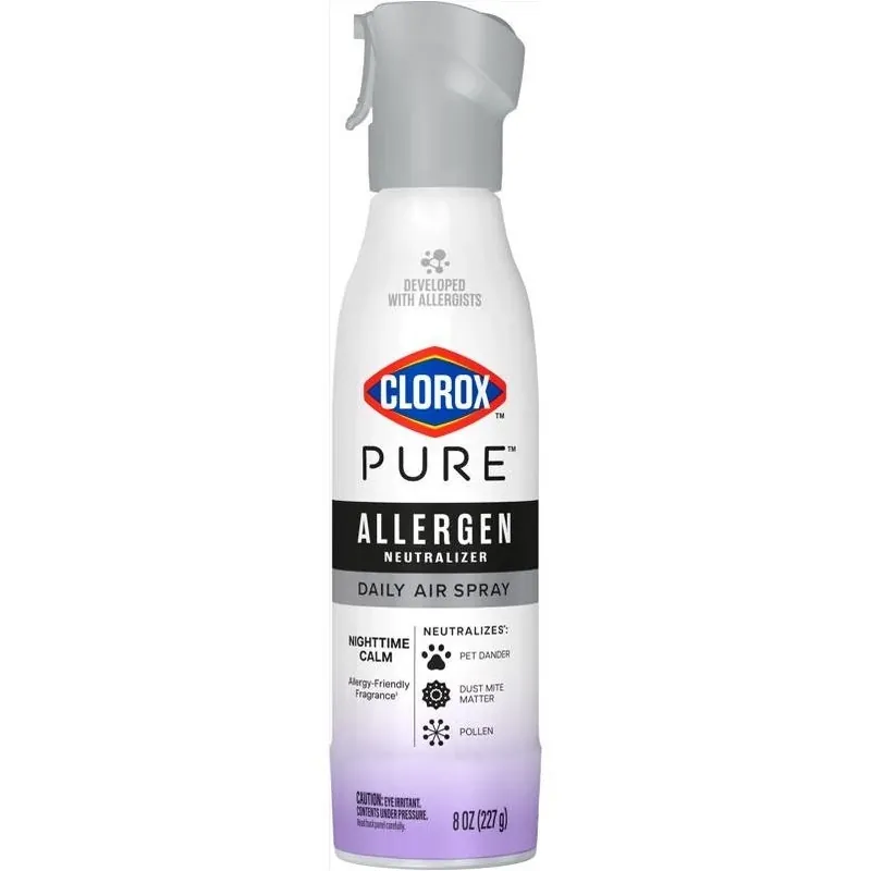 Clorox Pure Nighttime Calm 8 oz Aerosol Air Freshener – Sleep‑Friendly Home Fragrance