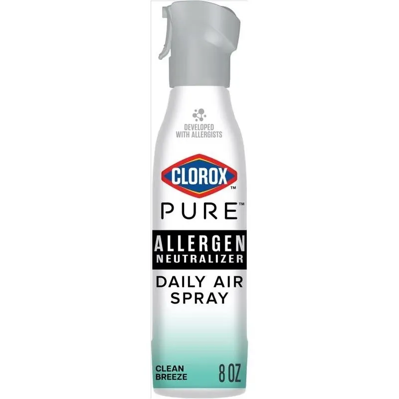 Clorox Pure Clean Breeze 8‑oz Air Freshener Spray – Fresh Aerosol Scent