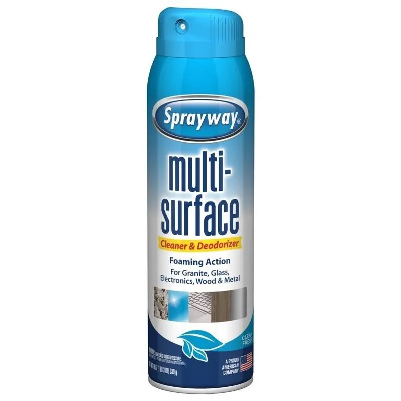 Sprayway Fresh Scent Multi‑Surface Cleaner – 19 oz Aerosol