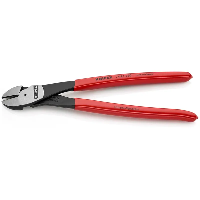 Angled High Leverage 10-inch Diagonal Cutting Plier Model 74 21 250 Sba