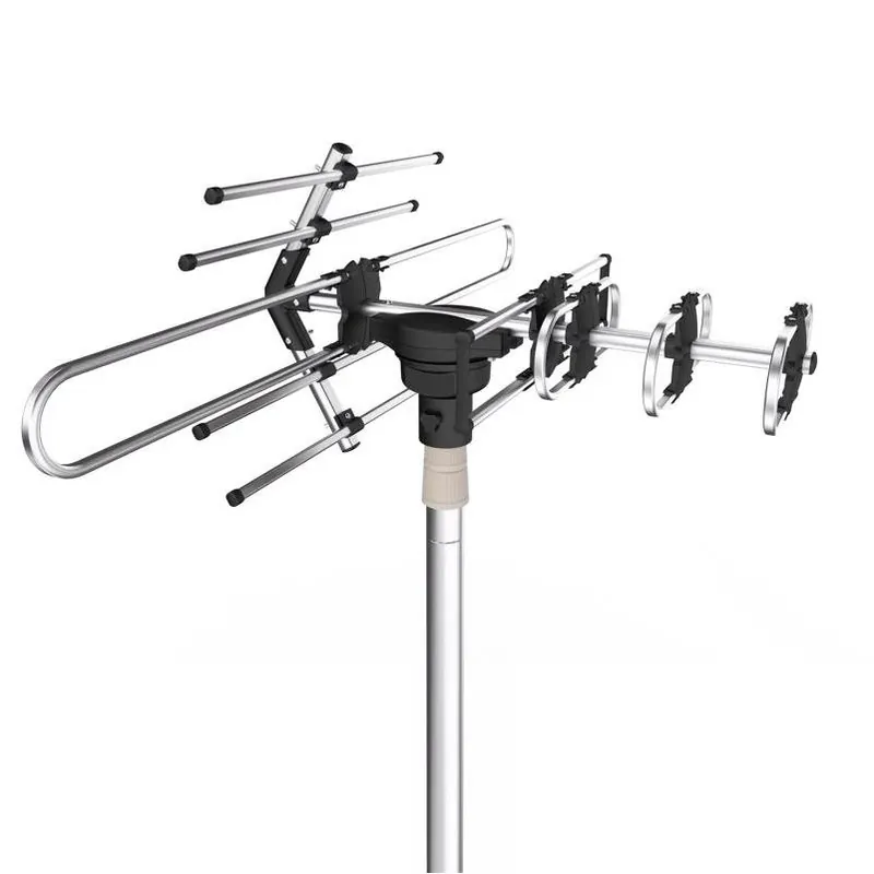 Monster Just Hook It Up Indoor/Outdoor Amplified HDTV/UHF/VHF Antenna