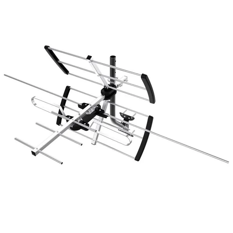 Monster Just Hook It Up Amplified Indoor/Outdoor HDTV/UHF/VHF Antenna – 1 Pack
