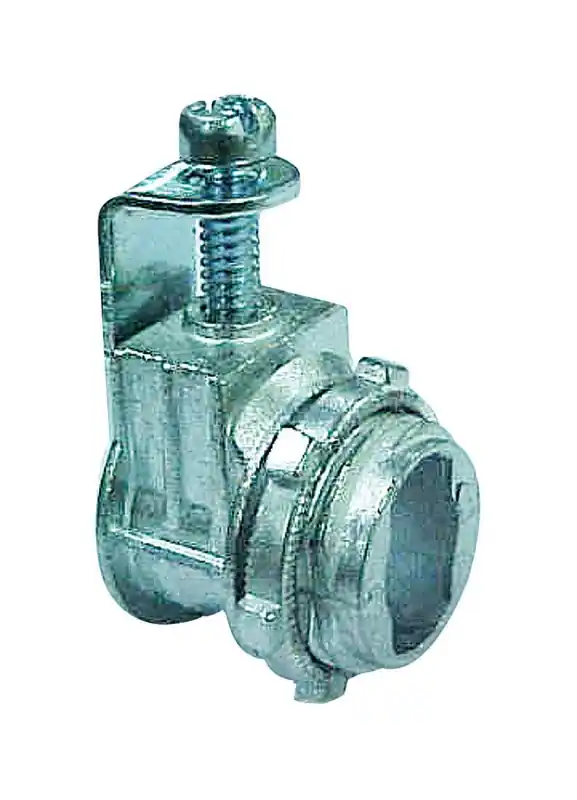 Sigma Engineered Solutions ProConnex 3/8 In. D Die-Cast Zinc Saddle Connector For FMC 5 Pk