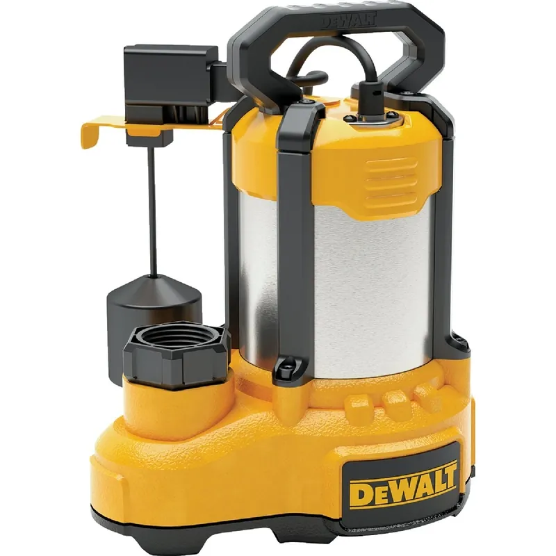1/2 Hp Submersible Stainless Steel And Cast Iron Sump Pump With Vertical Float Switch