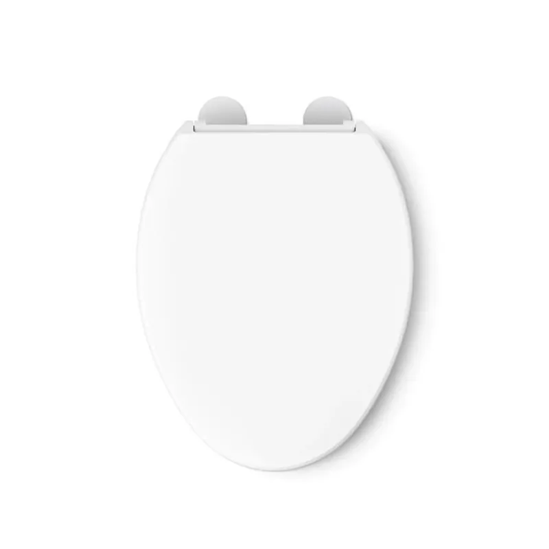 Kohler Hyten White Elongated Plastic Toilet Seat With Slow‑Close Lid