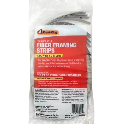 Frost King Beige Fiber Framing Strips For Doors And Windows 36 In. L