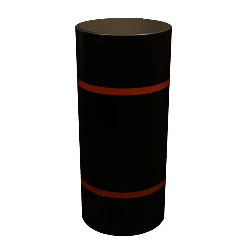Amerimax 5.5 In. W X 10 Ft. L Black/bronze Aluminum Roofer‘s Trim Coil