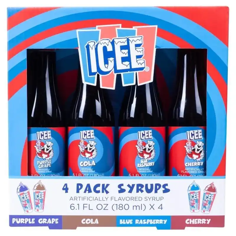 ICEE Assorted Syrup – Multi‑Flavor Liquid Mix For Slushies
