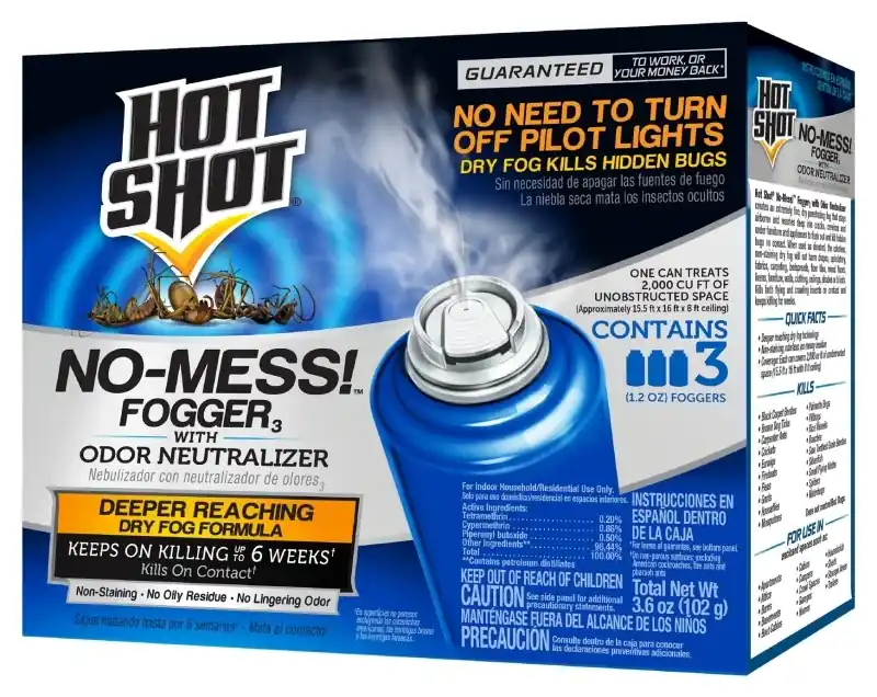 Hot Shot No-Mess Insect Killer Fog 1.2 Oz