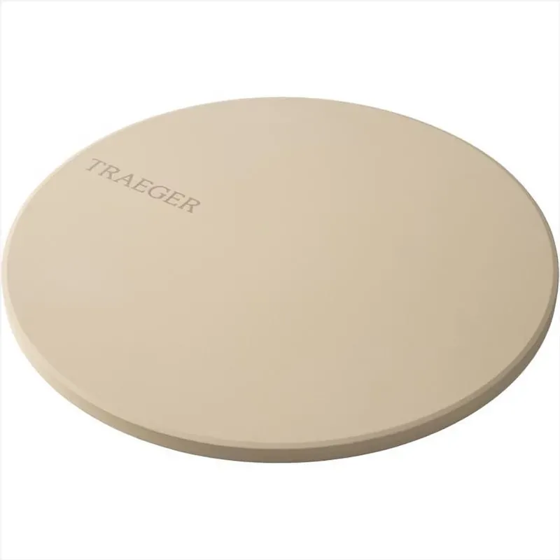 Traeger BAC802 Premium Pizza Stone – Ceramic Baking Surface For Grills