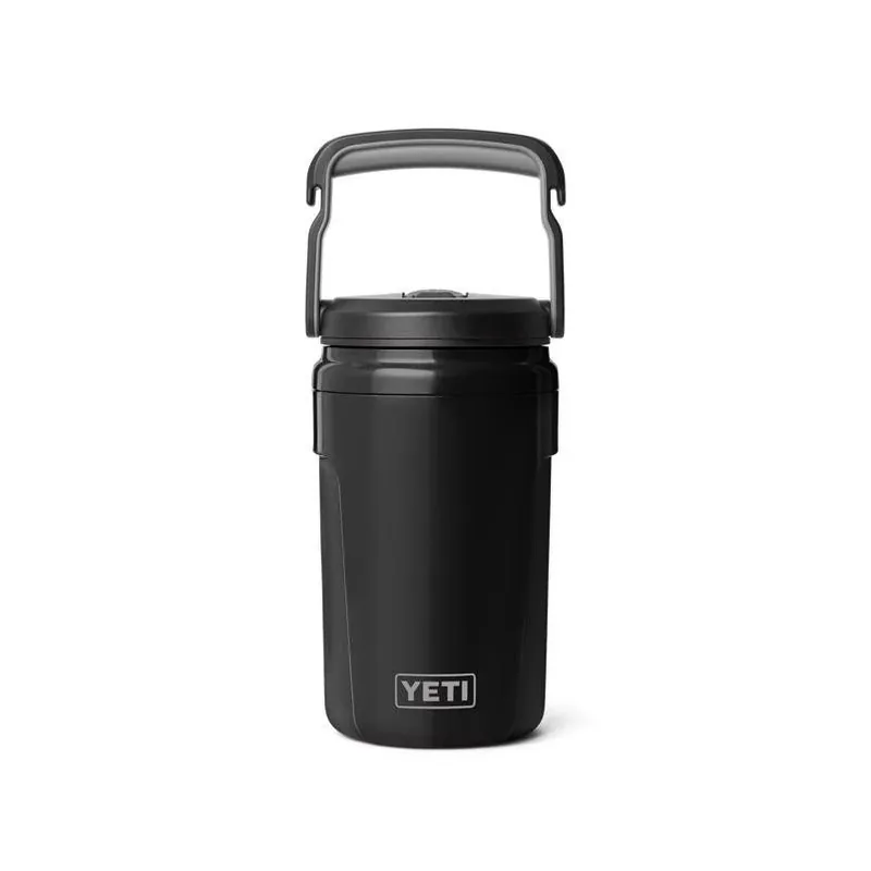 YETI Silo 40‑oz Insulated Straw‑Top Jug – Black, BPA‑Free