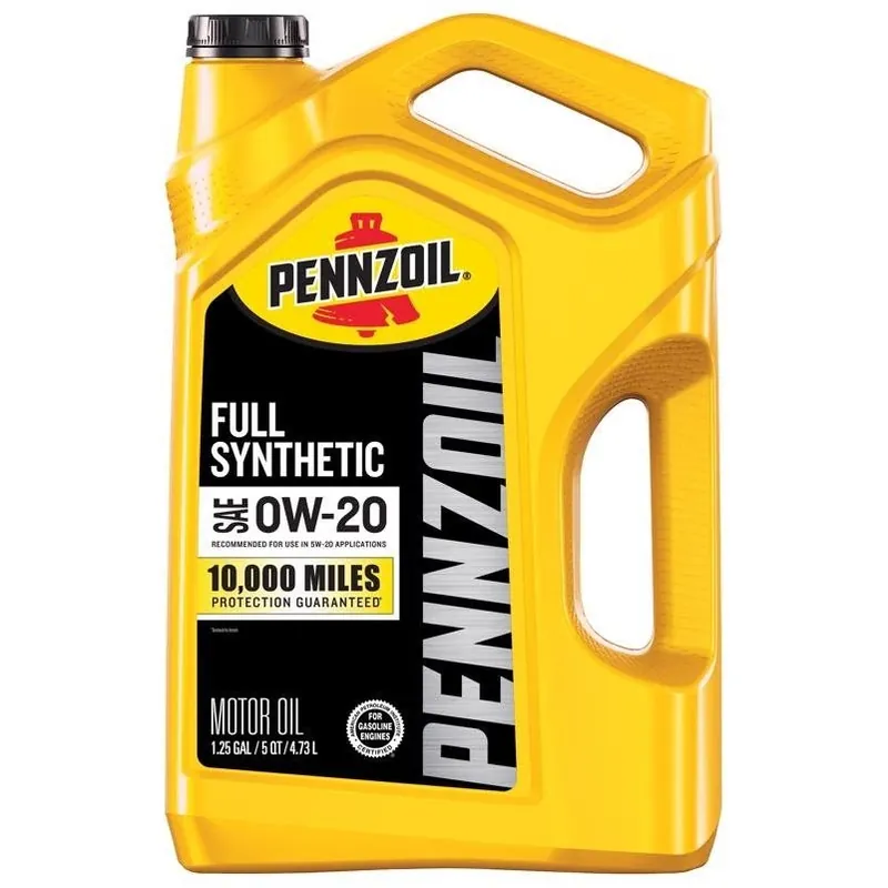 Pennzoil Full Synthetic 0W-20 Engine Oil – 5 Quart (550058596)