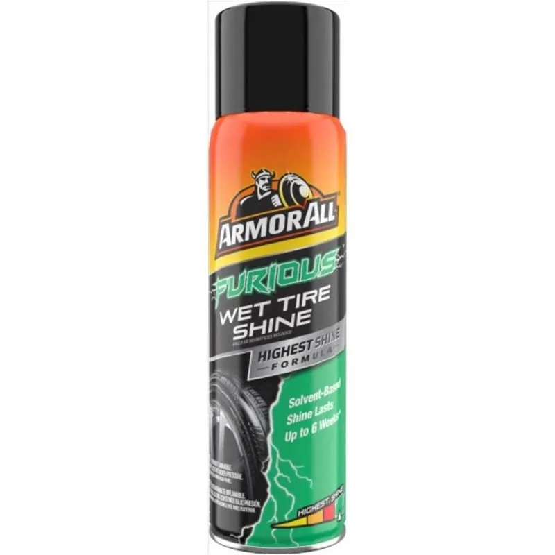 Armor All 15oz Tire Shine Aerosol – High‑Gloss Wet Look Spray