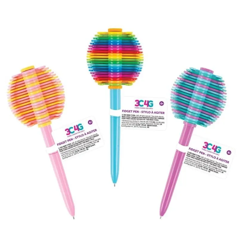3C4G Multi‑Color Assorted Ballpoint Pen – Single Pack