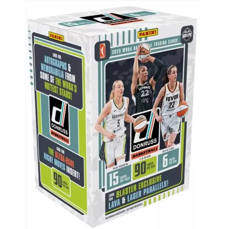 Panini 2025 WNBA Donruss Blaster Box Trading Cards – Premium Collectible Set