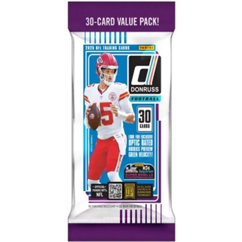 Panini 2025 Donruss Football Trading Card Set
