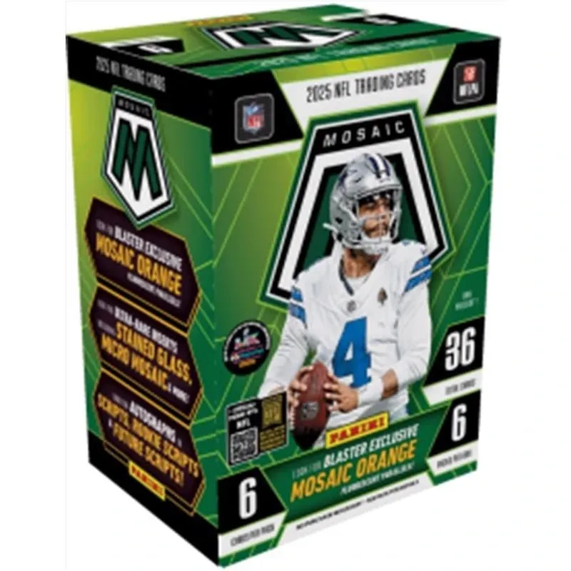 Panini 2025 Mosaic Football Trading Card Set – Premium Soccer Collectibles