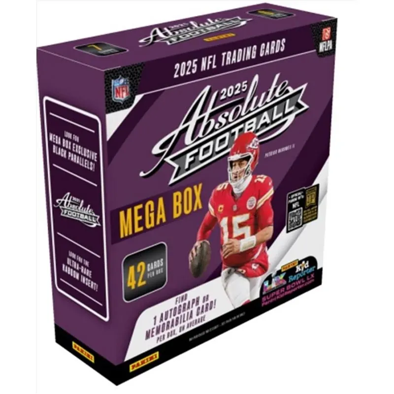 2025 Absolute Football Mega Box Trading Cards – Premium Collectible Set