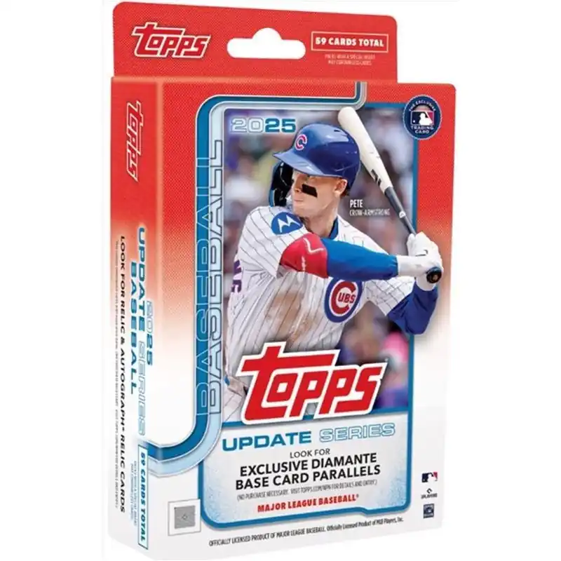 Topps 2025 Baseball Update Series Hanger Box – Premium Trading Card Collection
