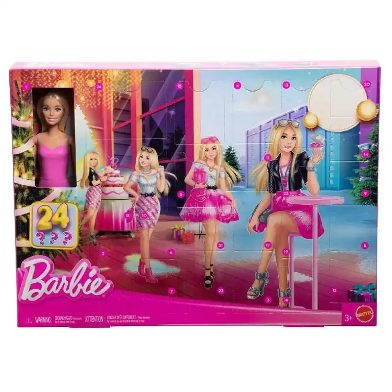 Barbie Fab Doll Advent Calendar – 24-Day Holiday Surprise Kit