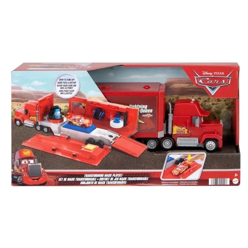 Disney Pixar Cars Transforming Mack Truck Playset – Interactive Build‑and‑Play Set For Kids 3+