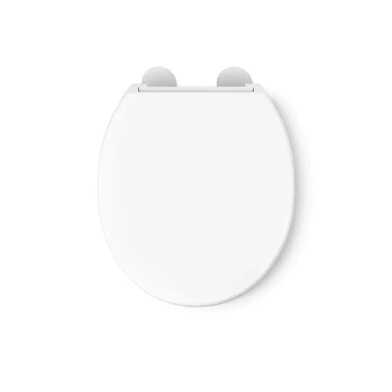 Kohler Hyten Slow‑Close Round White Plastic Toilet Seat