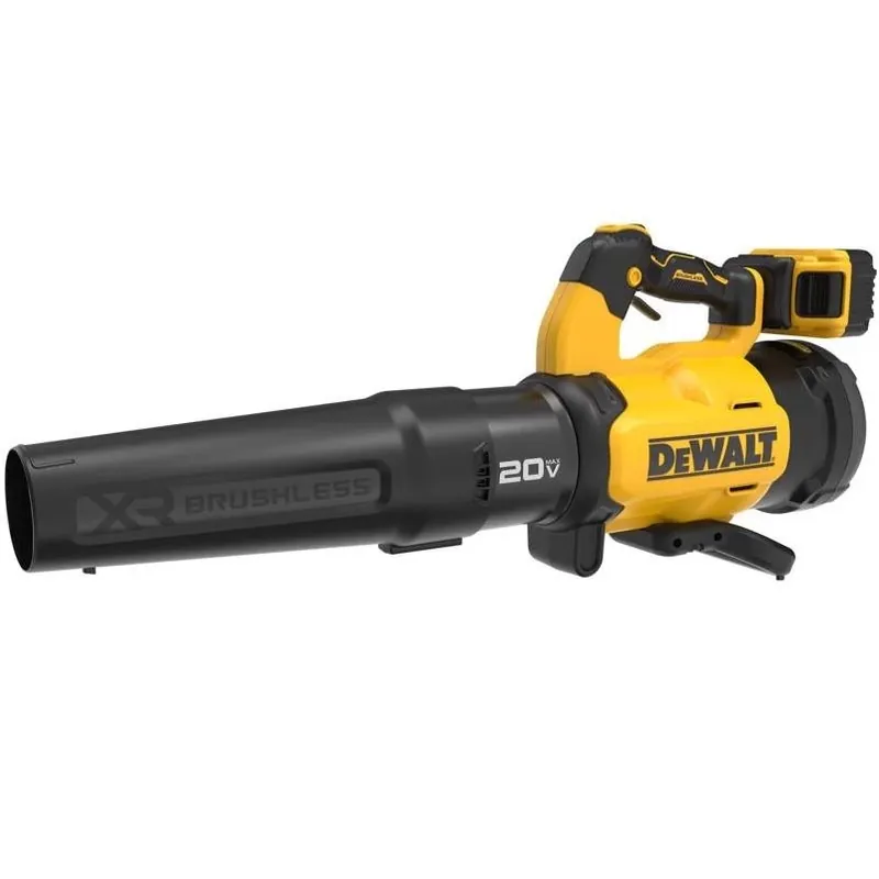 DeWatt XR 20V Cordless Handheld Leaf Blower Kit – 133 mph, 550 CFM, 8 Ah Battery + Charger