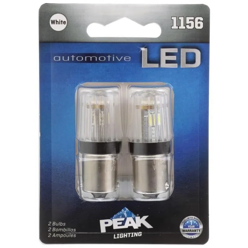 Peak LED 1156 Miniature Forward Lighting Bulb – Pack Of 2