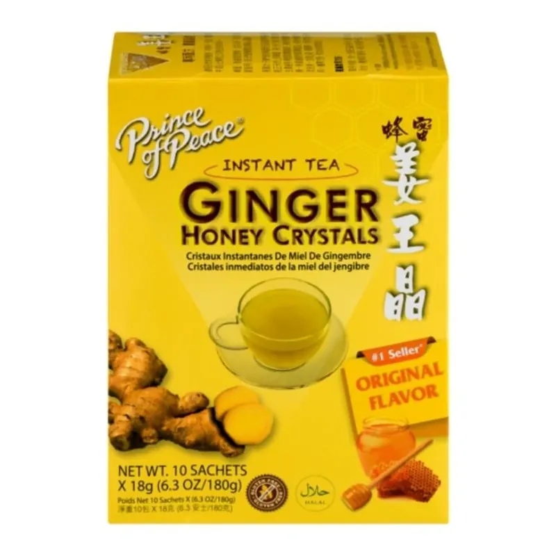 Prince Of Peace Ginger/Honey Tea Bags 10 Pk