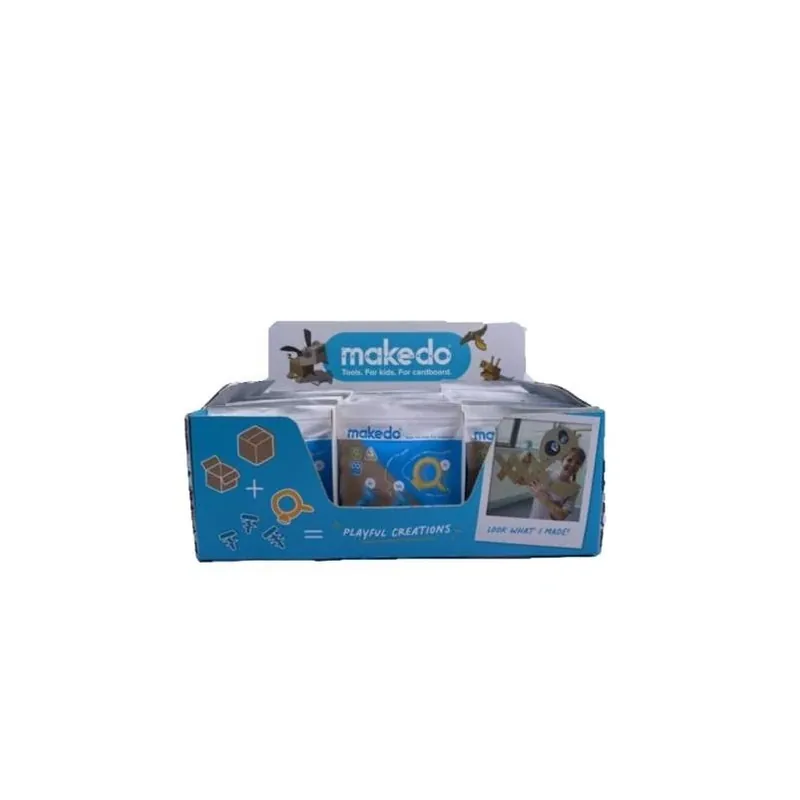 Makedo Intro Construction Playset – 17‑Piece Creative Building Set For Ages 4+