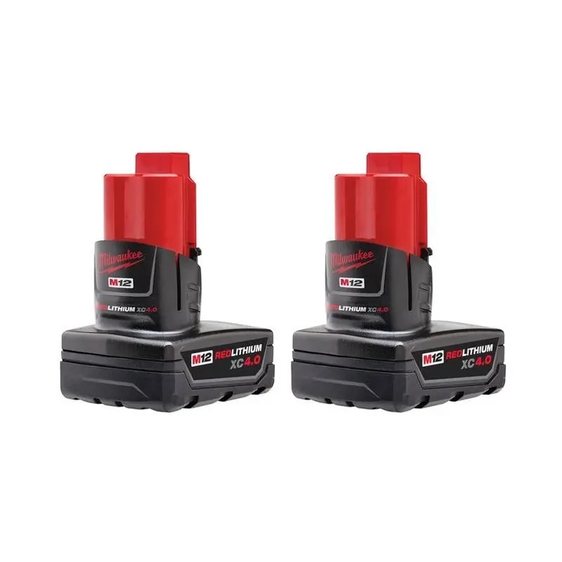 Milwaukee 48-11-2442 12 V 4 Ah Cordless Battery Pack – High‑Capacity Power