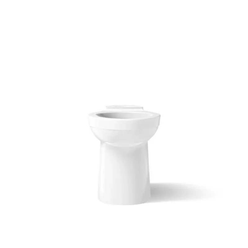 Kohler Kingston ADA‑Compliant 1.28‑Gallon Elongated Floor‑Mount Toilet Bowl – White Vitreous China
