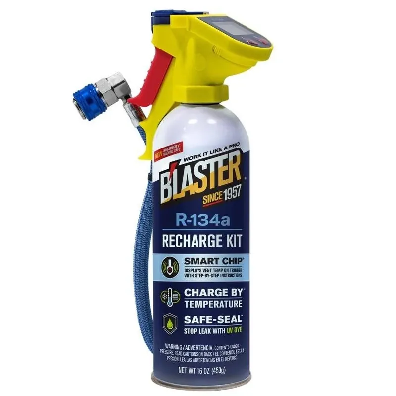 Blaster RFID R134a Refrigerant Recharge Kit – 16 Oz Can