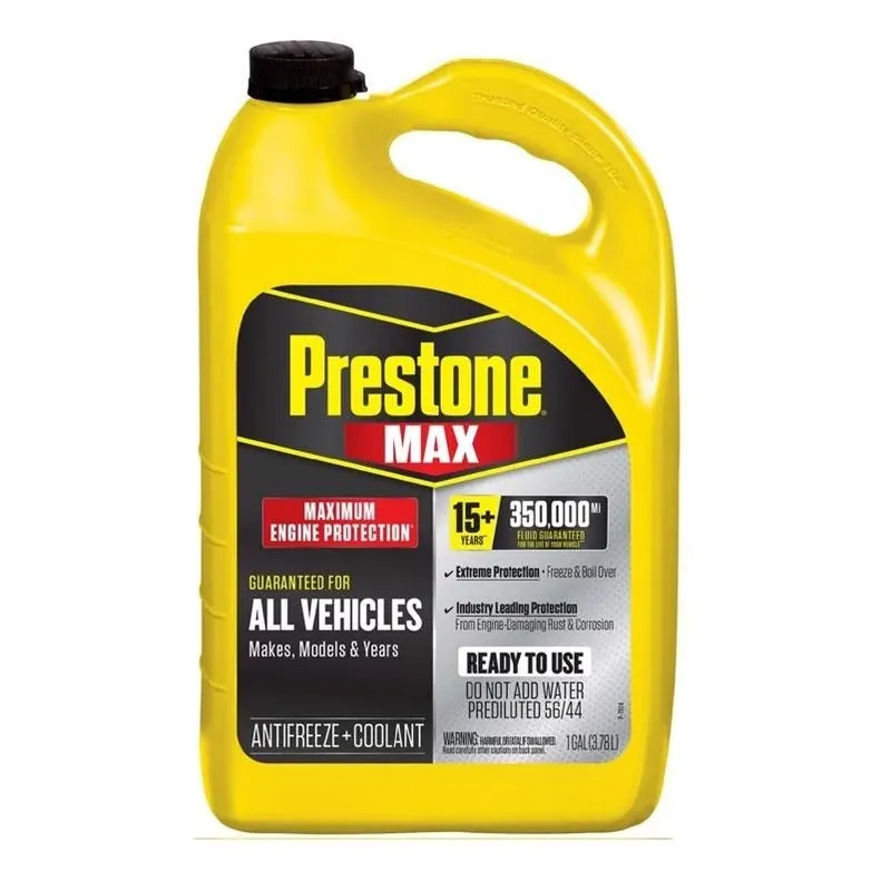 Prestone MAX 56/44 Antifreeze & Coolant – 1‑Gallon Ready‑Mix Formula