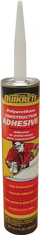 Polyurethane Construction Adhesive, 10.1-oz. Tube