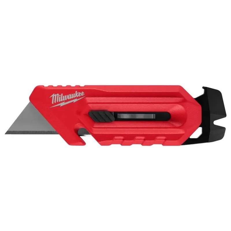 Milwaukee Red Compact Sliding Utility Knife – 4.33" Retractable Blade