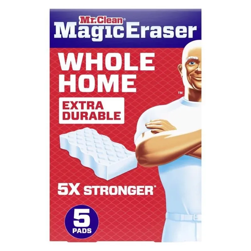 Mr.Clean Whole Home Non‑Scratch Magic Eraser – 5 Pack For All Surfaces