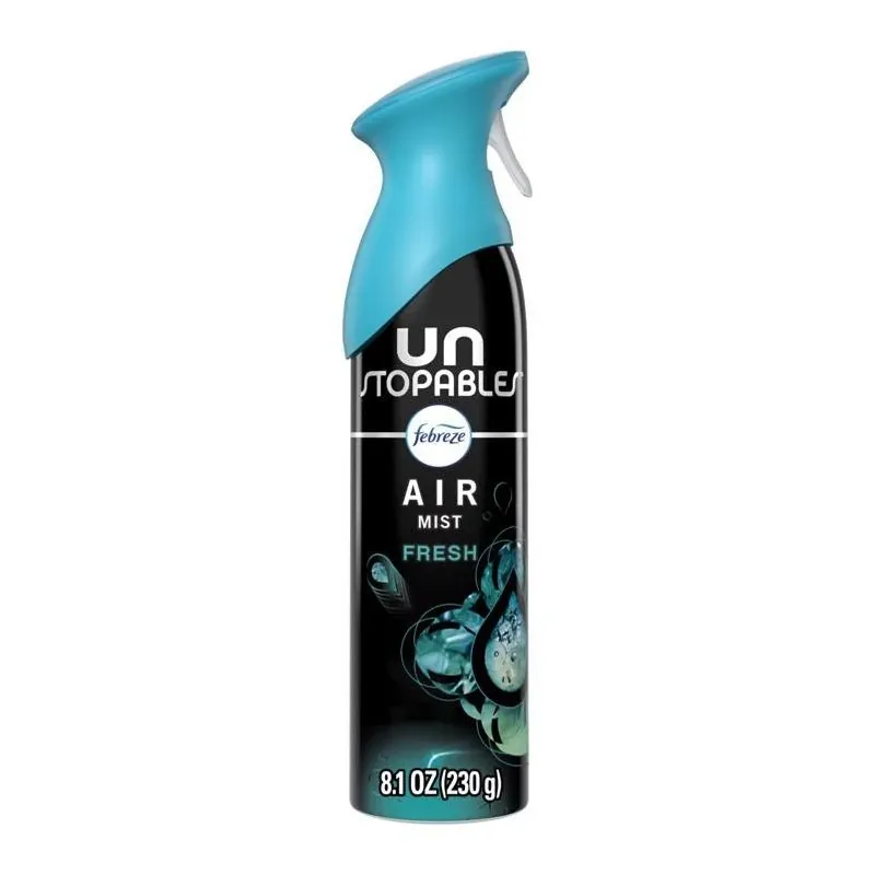 Febreze Unstoppables Fresh Scent 8.1 oz Aerosol Air Freshener – Long‑Lasting Room Deodorizer
