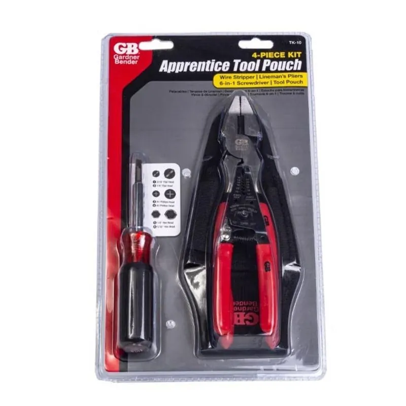 Gardner Bender Professional Insulated Electrician Tool Set – UL Certified