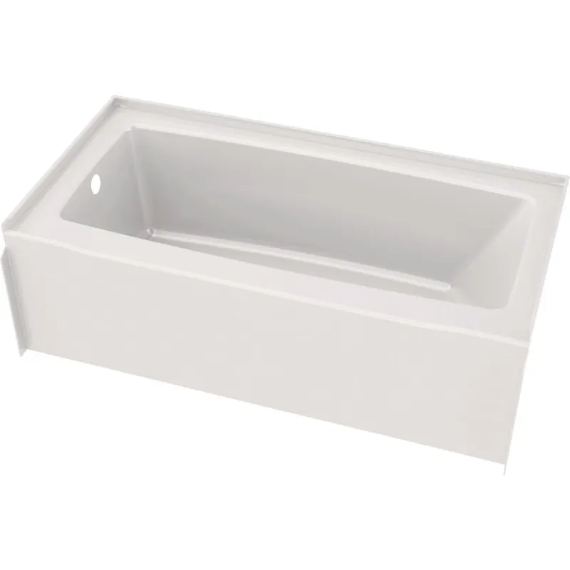 Classic 500 Bathtub, Left-Hand Drain, Gloss White, 60 X 30 In.